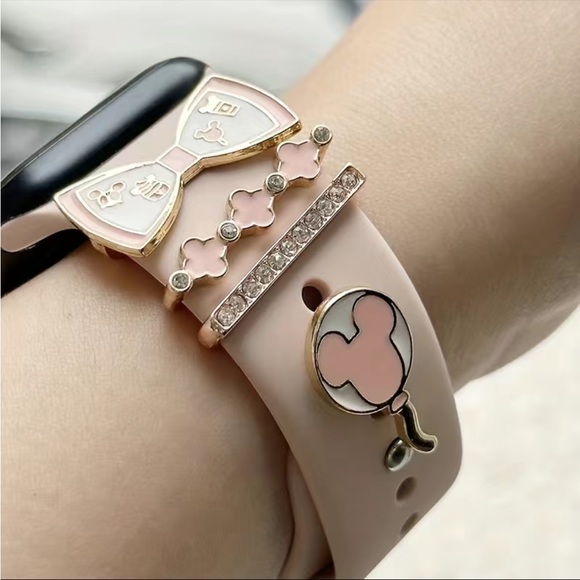New Bonnie Boom CollectionApple Watch  Pink Decorative Strap - Picture 1 of 4